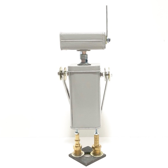 Found Objects Robot Sculpture - Picture 4 of 5